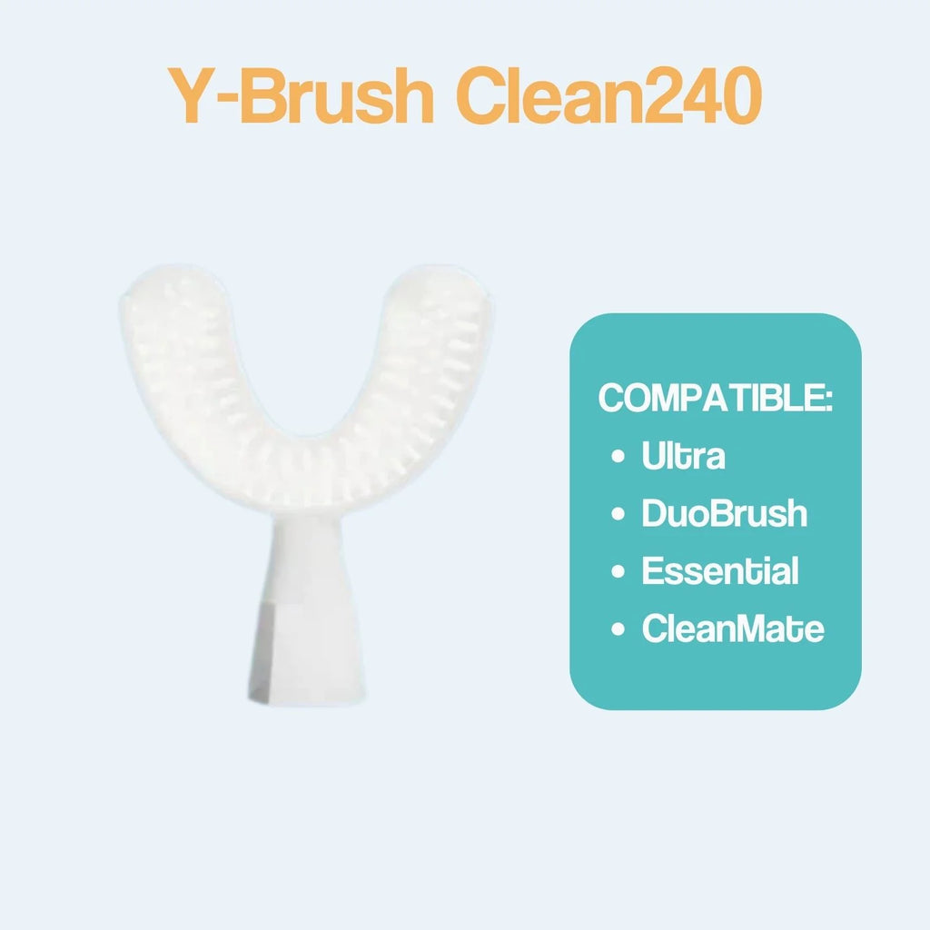view of the Brush Head Clean240 (replacement) - for Ultra, Essential, DuoBrush & CleanMate from Y-Brush